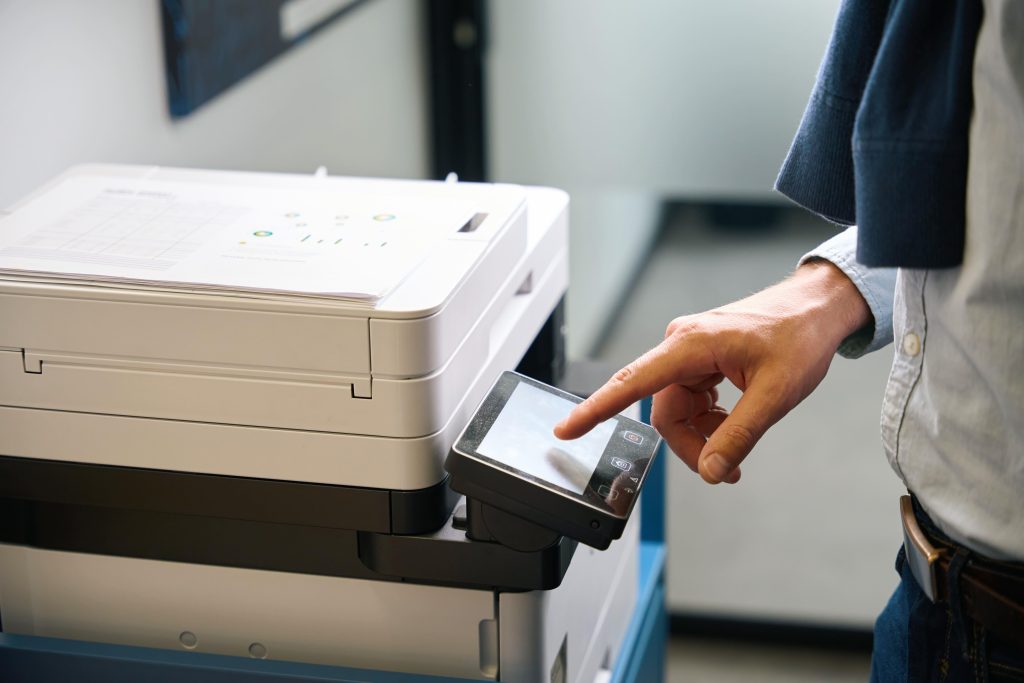Professionele printer voor efficiënt printbeheer met printerhuur oplossing voor bedrijven